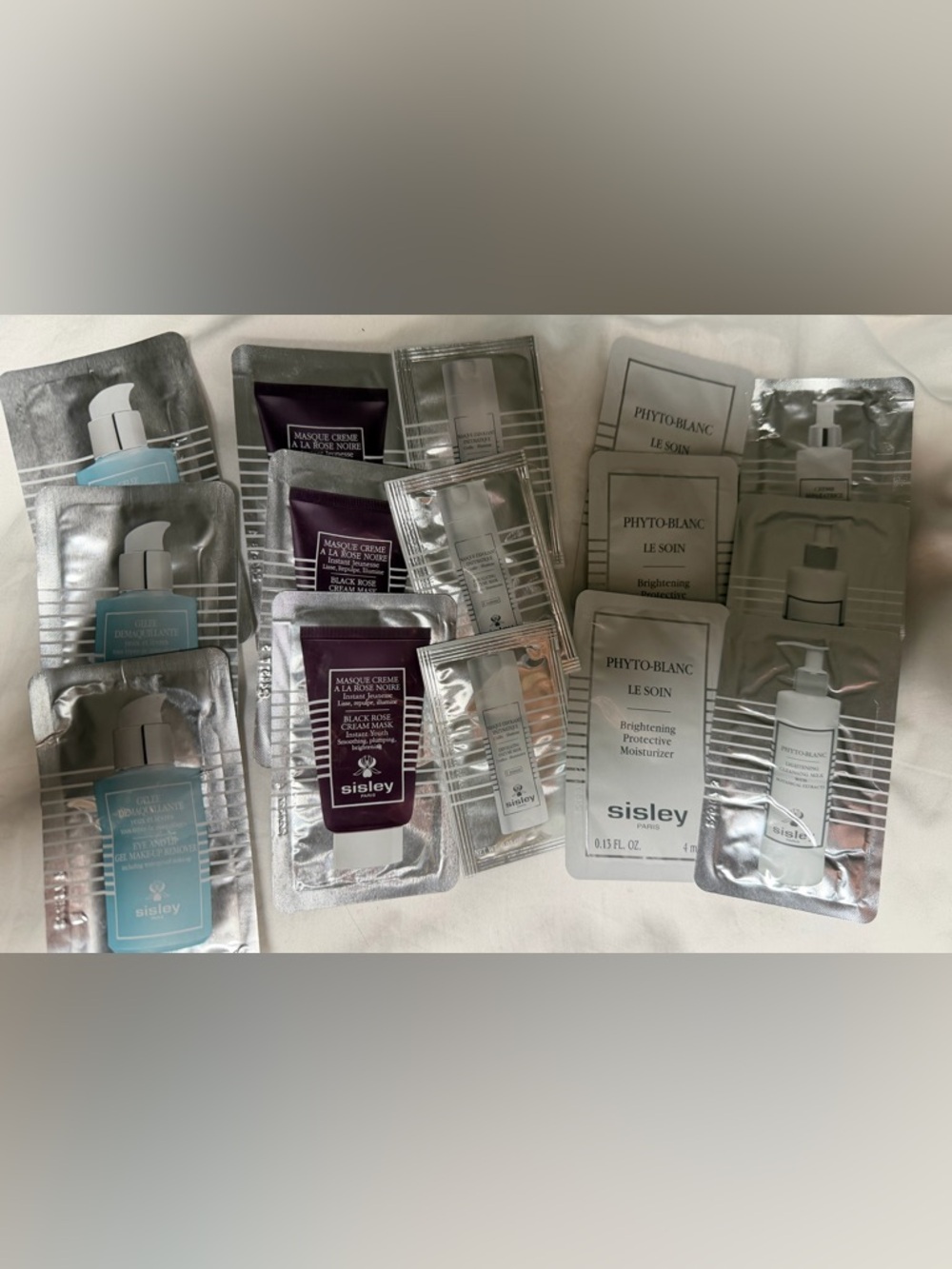 Sisley-Paris a bundle of 15 skincare samples